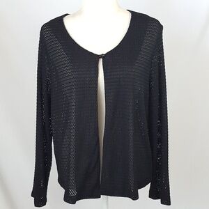 Fitting Image‎ - Open Weave Cardigan